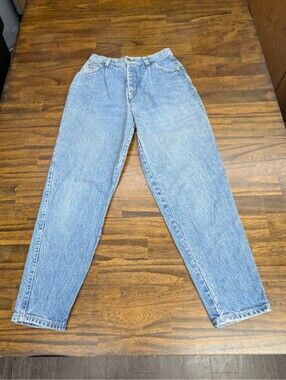 Levis High Waist Pleated Jeans Womens USA Made Denim 28x28